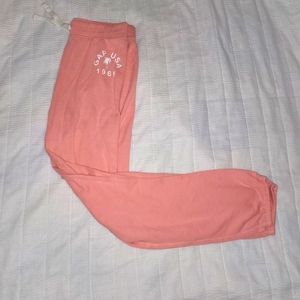 Pink girls Gap sweatpants